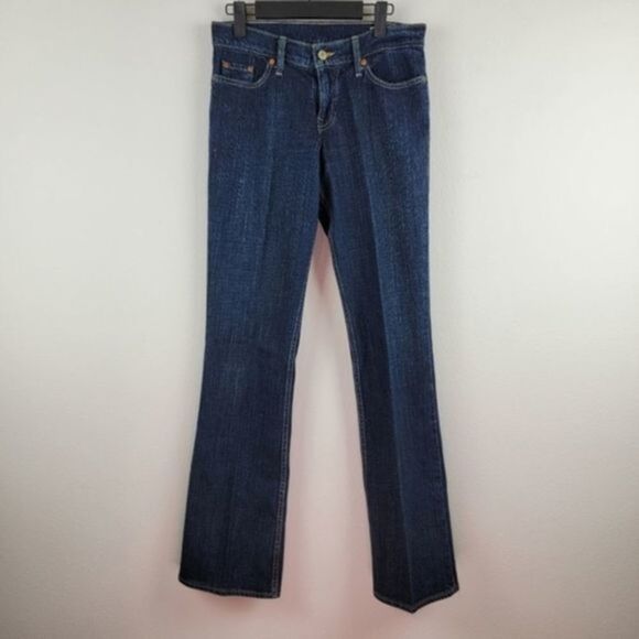 Levi's Premium superlow blue denim jeans size 28 - Picture 2 of 10